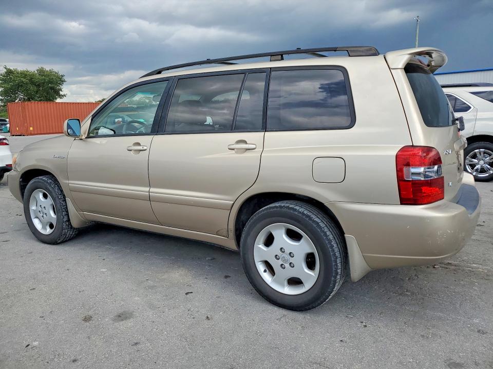 2005 Toyota Highlander VIN JTEDP21A450051939 COPART salvage auction — MINOR DENT/SCRATCHES, Fl - Certificate Of Title, sold $700 on 2026-07-30 (photo 2)