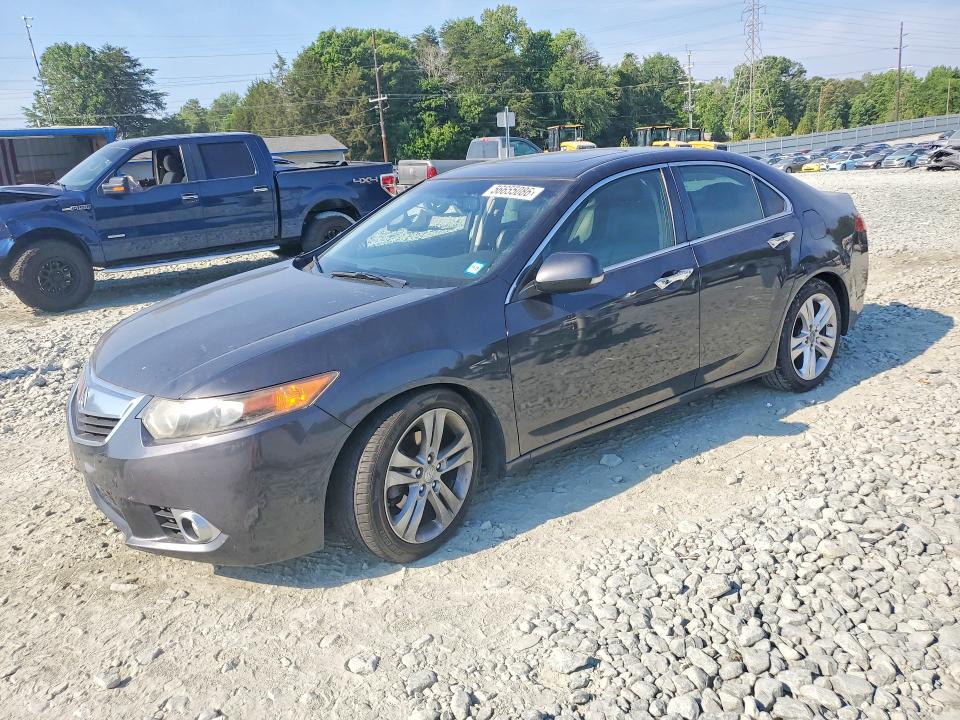 2012 Acura VIN JH4CU4F62CC000085 COPART salvage auction — SIDE, Nc - Salvage Certificate Of Title, sold $1,650 on 2026-08-01 (photo 1)