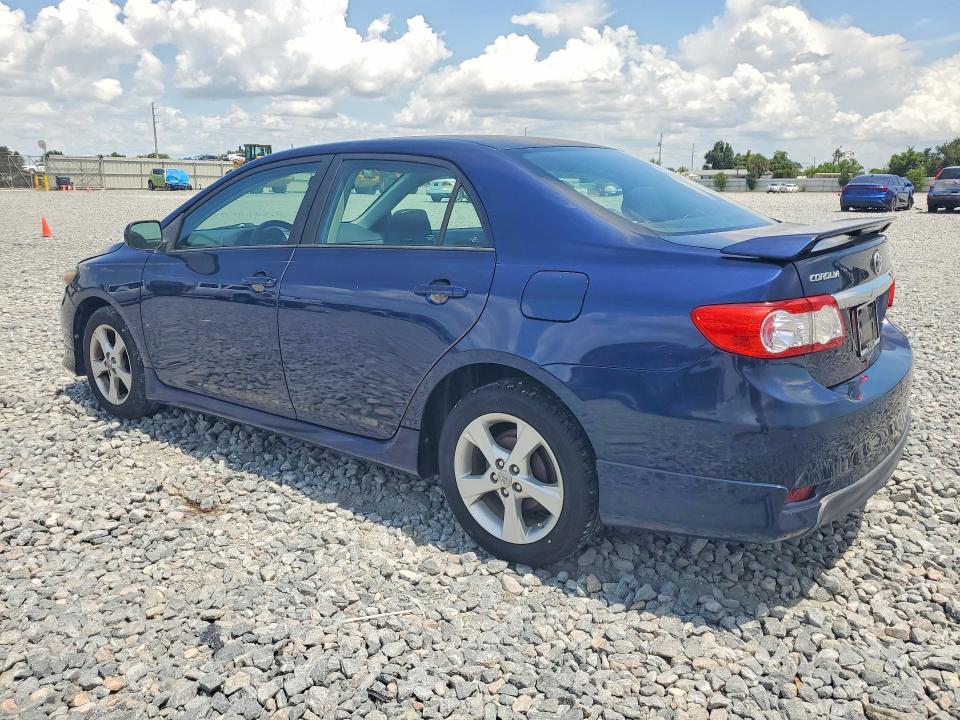 2013 Toyota Corolla VIN 5YFBU4EE1DP168816 COPART salvage auction — MINOR DENT/SCRATCHES, Fl - Cert Of Title Slvg Rebuildable, sold $4,350 on 2026-07-10 (photo 2)