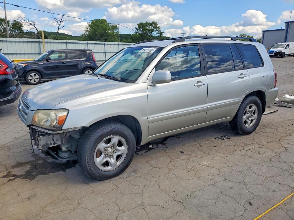 2006 Toyota Highlander VIN JTEGD21AX60153429 COPART salvage auction — FRONT END, TN - SALVAGE CERTIFICATE, sold $175 on 2026-07-27 (photo 1)