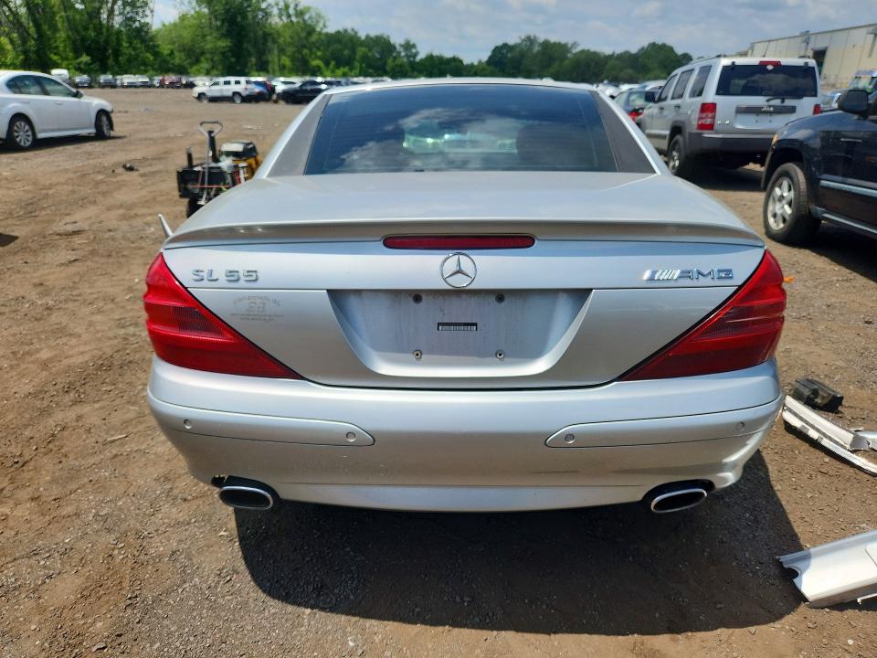 2003 Mercedes-benz Sl-class VIN WDBSK75F93F052543 COPART salvage auction — FRONT END, CT - BILL OF SALE-SALVAGE, sold $525 on 2026-07-21 (photo 6)