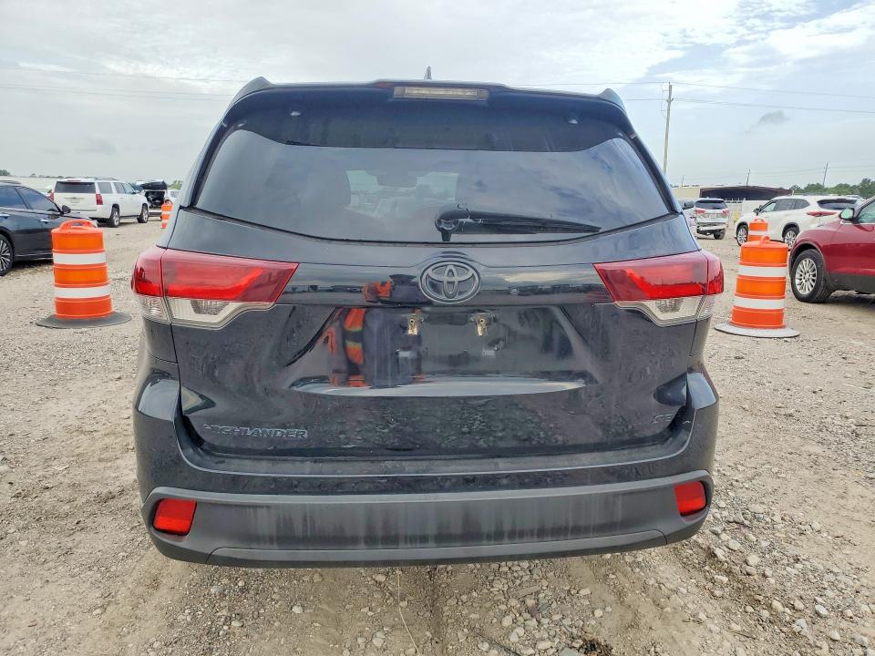 2019 Toyota Highlander VIN 5TDKZRFH4KS313150 COPART salvage auction — MINOR DENT/SCRATCHES, Tx - Certificate Of Title, sold $8,800 on 2026-07-09 (photo 6)
