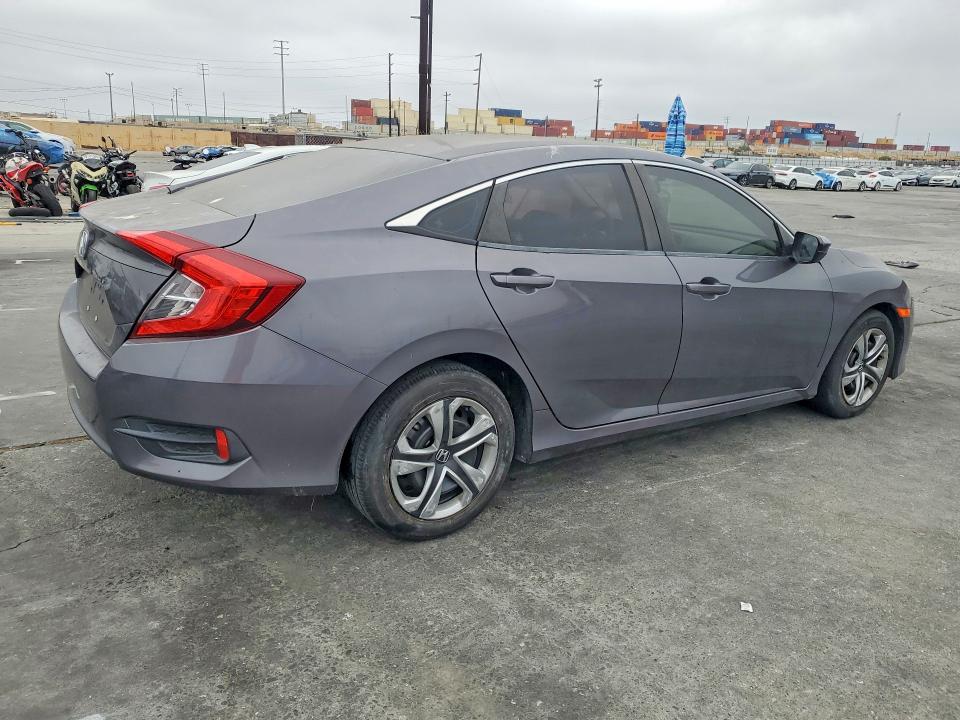 2017 Honda VIN 2HGFC2F50HH502001 COPART salvage auction — REAR END, Ca - Salvage Certificate, sold $3,450 on 2026-07-29 (photo 3)