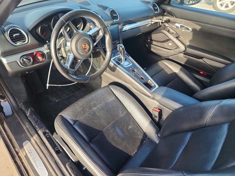 2019 Porsche Boxster VIN WP0CA2A88KS211061 COPART salvage auction — WATER/FLOOD, Tx - Salvage Title-Flood Damage, sold $15,100 on 2026-07-09 (photo 8)
