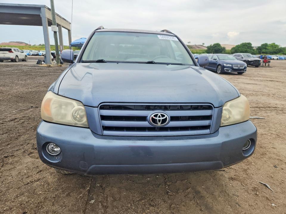 2006 Toyota Highlander VIN JTEGP21AX60110104 COPART salvage auction — MINOR DENT/SCRATCHES, Fl - Certificate Of Title, sold $1,100 on 2026-07-02 (photo 5)