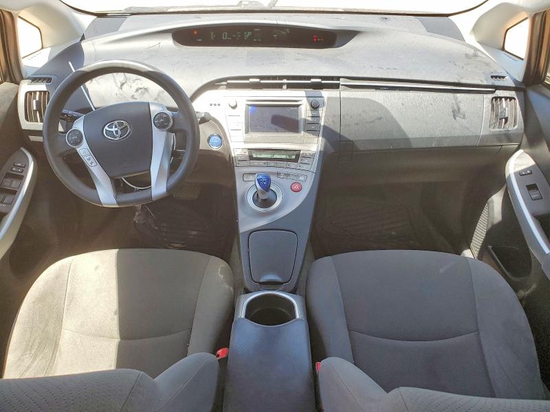 2013 Toyota Prius VIN JTDKN3DU8D0344481 COPART salvage auction — FRONT END, Az - Cert Of Title - Salvage, sold $3,350 on 2026-07-14 (photo 8)