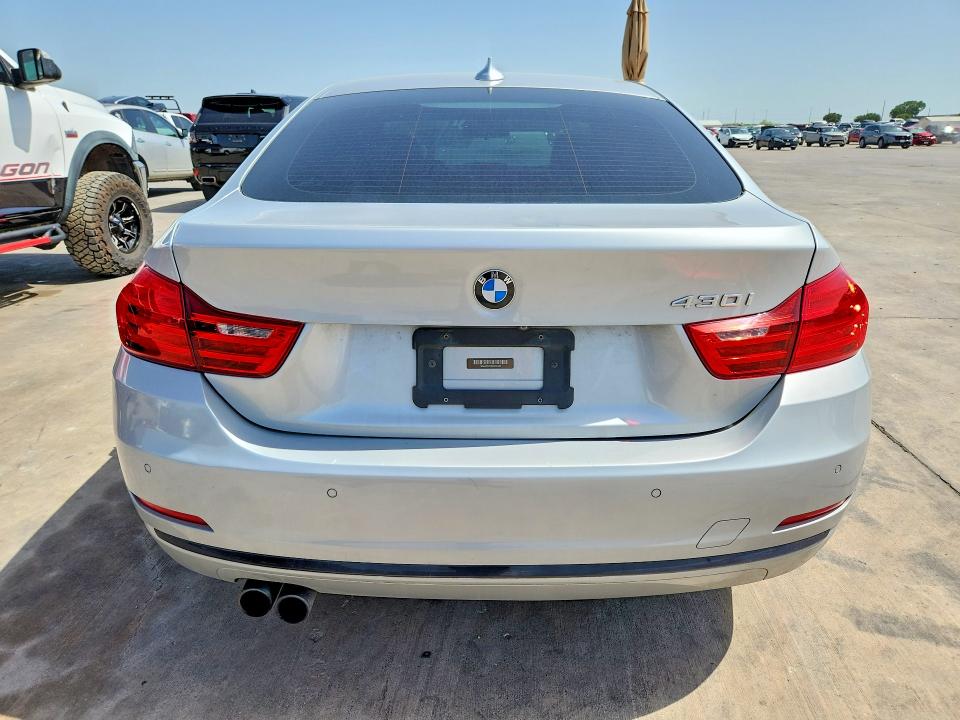 2017 BMW 4er VIN WBA4F7C57HG787335 COPART salvage auction — UNDERCARRIAGE, Tx - Salvage Vehicle Title, sold $2,000 on 2026-08-13 (photo 6)