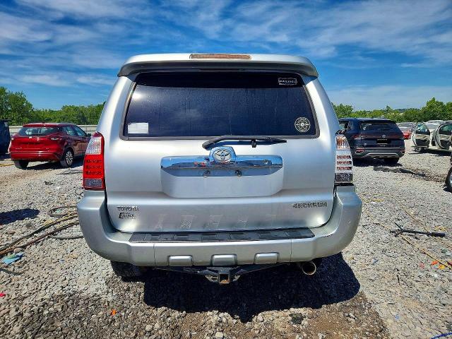 2007 Toyota 4runner VIN JTEZU14R178086405 COPART salvage auction — REAR END, Al - Cert Of Title-Salvage Title, sold $250 on 2026-07-28 (photo 6)