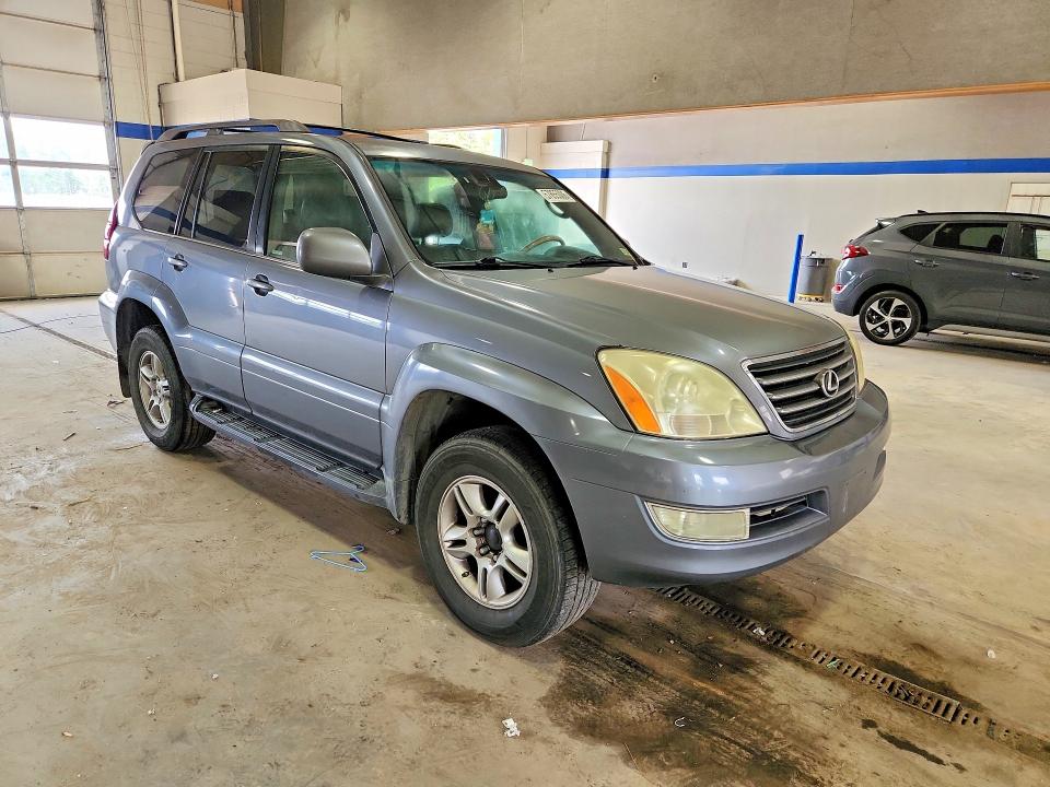2005 Lexus Gx 470 VIN JTJBT20X350083114 COPART salvage auction — MECHANICAL, Va - Certificate Of Title, sold $2,350 on 2026-07-10 (photo 4)