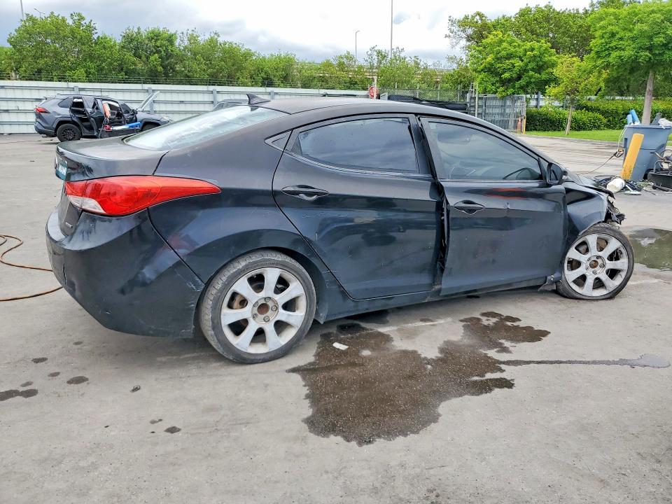 2011 Hyundai Elantra VIN KMHDH4AE5BU084500 COPART salvage auction — FRONT END, FL - CERTIFICATE OF DESTRUCTION, sold $400 on 2026-07-20 (photo 3)