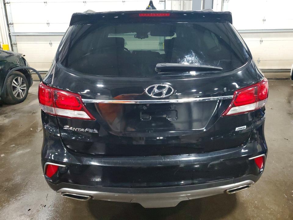 2017 Hyundai Santa fe VIN KM8SMDHF7HU209457 COPART salvage auction — VANDALISM, Mn - Cert Of Title-Salvage, sold $250 on 2026-07-28 (photo 6)