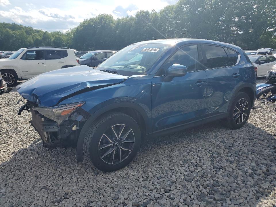 2018 Mazda Cx-5 VIN JM3KFBDM0J0441765 COPART salvage auction — FRONT END, MA - CERT OF TITLE-SALVAGE, sold $5,300 on 2026-07-29 (photo 1)