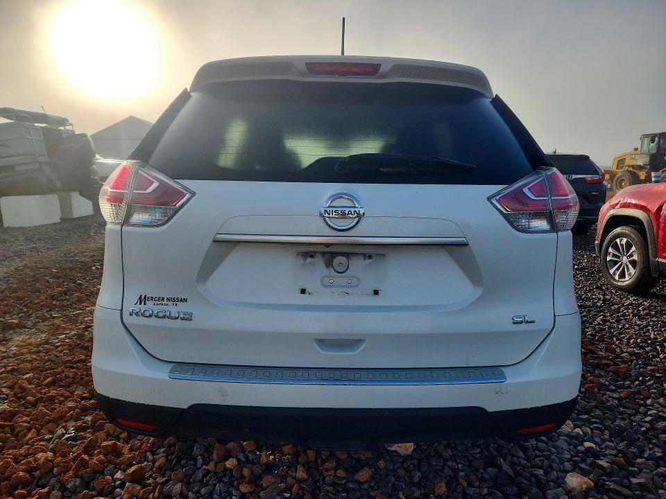 2015 Nissan Rogue VIN 5N1AT2MT7FC853073 COPART salvage auction — MINOR DENT/SCRATCHES, Ga - Certificate Of Title, sold $1,100 on 2026-07-25 (photo 6)