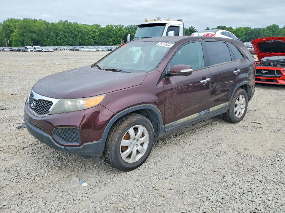 2011 Kia Sorento VIN 5XYKT3A17BG005461 COPART salvage auction — MINOR DENT/SCRATCHES, Ar - Certificate Of Title, sold $1,300 on 2026-07-06 (photo 1)