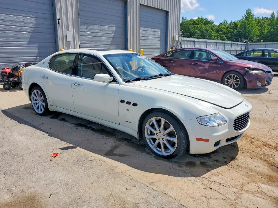 2007 Maserati Quattroporte VIN ZAMFE39A670028948 COPART salvage auction — MINOR DENT/SCRATCHES, AR - CERTIFICATE OF TITLE (P), sold $3,150 on 2026-07-09 (photo 4)