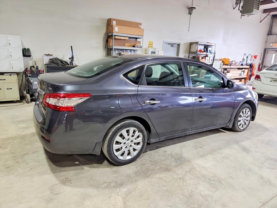 2015 Nissan Sentra VIN 3N1AB7AP2FL694319 COPART salvage auction — MINOR DENT/SCRATCHES, Va - Certificate Of Title, sold $650 on 2026-07-06 (photo 3)