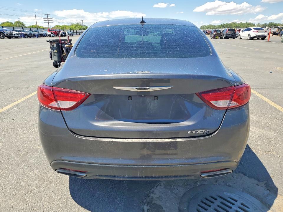 2016 Chrysler 200 VIN 1C3CCCBB7GN182267 COPART salvage auction — FRONT END, Id - Salvage Certificate Of Title, sold $1,000 on 2026-09-03 (photo 6)