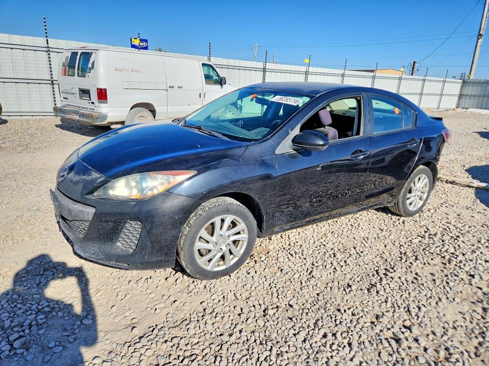 2013 Mazda 3 VIN JM1BL1UP3D1747248 COPART salvage auction — REAR END, Ut - Salvage Certificate, sold $400 on 2026-07-07 (photo 1)