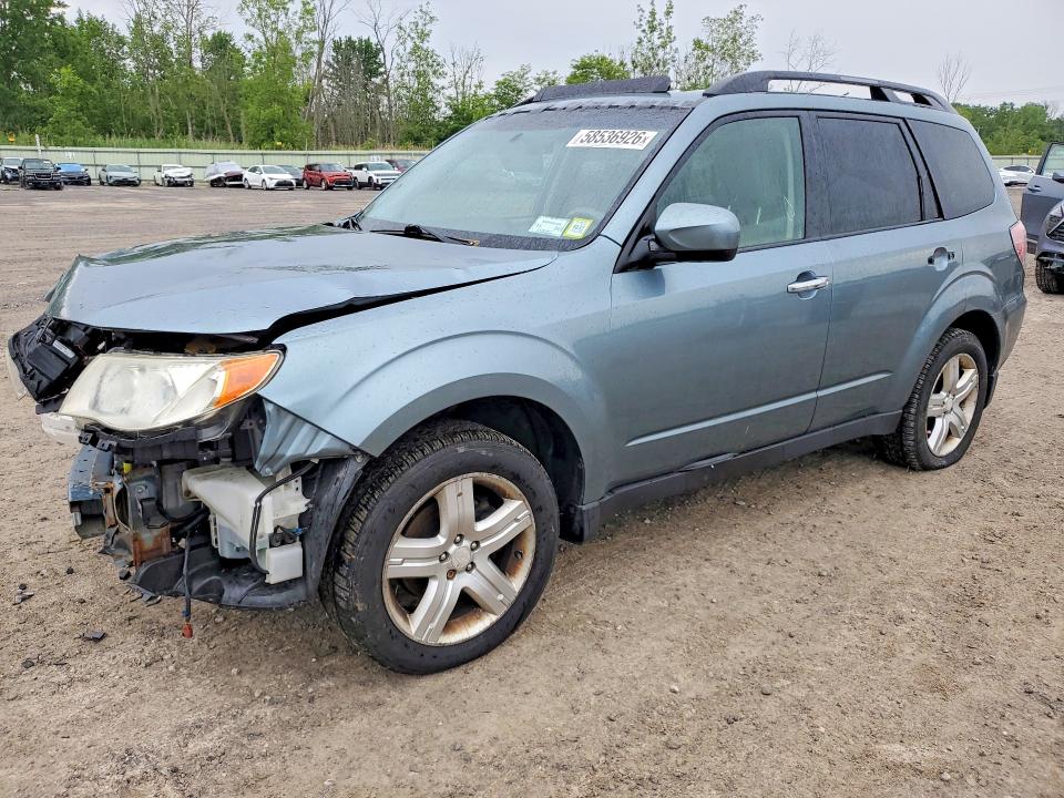 2009 Subaru Forester VIN JF2SH64669H758637 COPART salvage auction — FRONT END, Ny - Mv-907A Salvage Certificate, sold $425 on 2026-07-27 (photo 1)