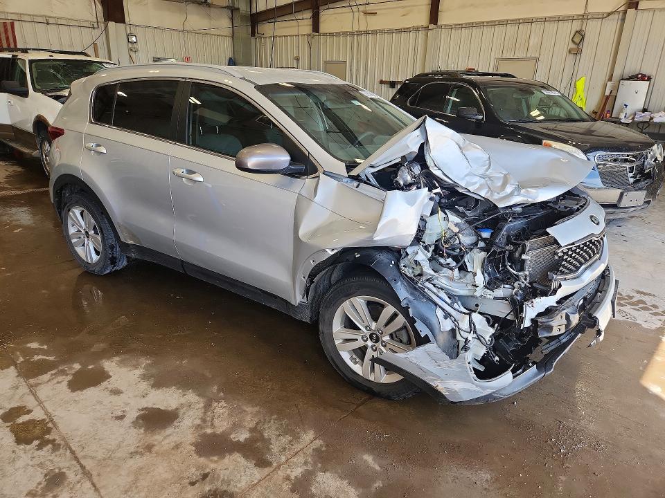 2017 Kia Sportage VIN KNDPM3AC0H7036626 COPART salvage auction — FRONT END, Wi - Junked Vehicle Bill Of Sale, sold $1,800 on 2026-07-20 (photo 4)