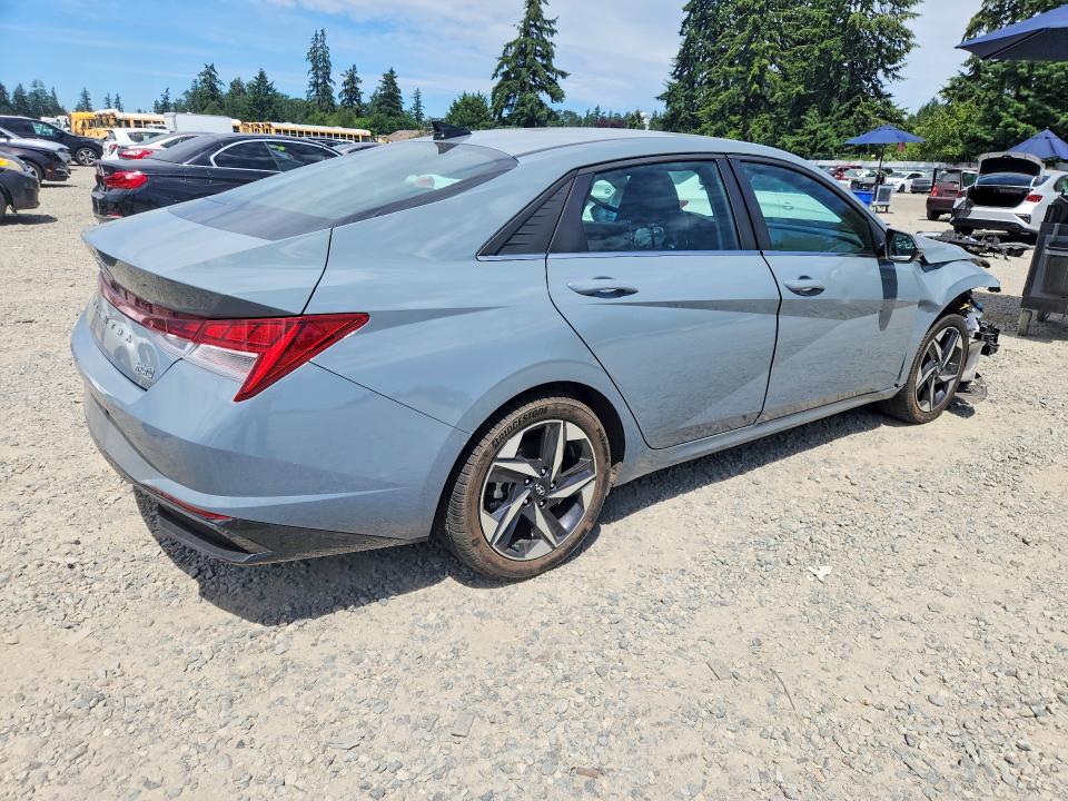 2023 Hyundai VIN KMHLN4AJ3PU037569 COPART salvage auction — FRONT END, Wa - Bill Of Sale, sold $2,200 on 2026-07-21 (photo 3)