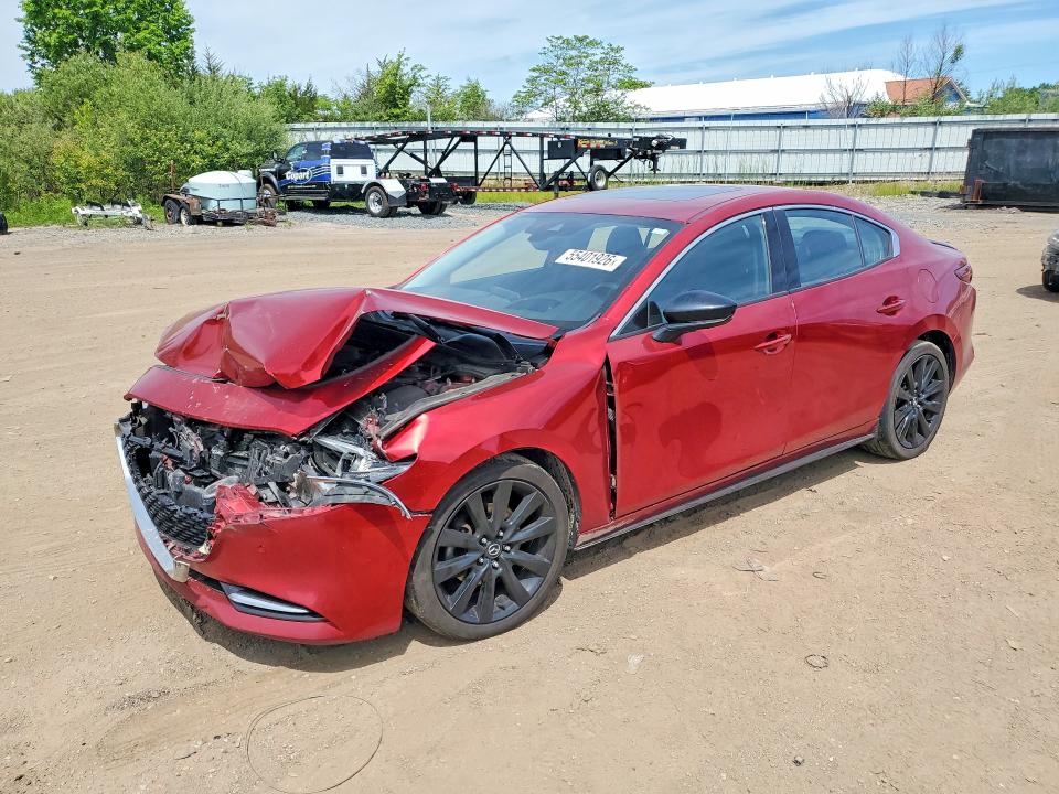 2021 Mazda 3 VIN JM1BPBEY1M1321785 COPART salvage auction — FRONT END, Oh - Cert Of Title-Salvage, sold $2,000 on 2026-07-02 (photo 1)
