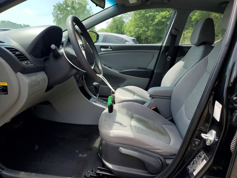 2017 Hyundai Accent VIN KMHCT4AE8HU372255 COPART salvage auction — REAR END, Ny - Mv-907A Salvage Certificate, sold $1,700 on 2026-07-14 (photo 7)