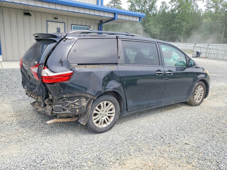 2015 Toyota Sienna VIN 5TDYK3DC3FS584158 COPART salvage auction — REAR END, NC - SALVAGE CERTIFICATE OF TITLE, sold $225 on 2026-07-23 (photo 3)