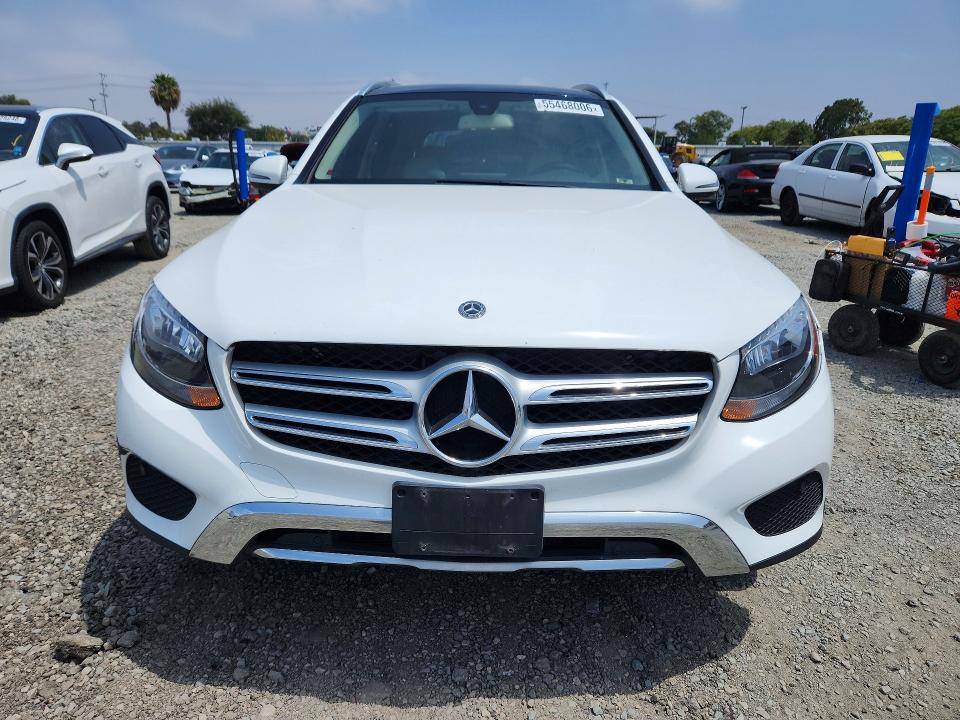 2018 Mercedes-benz Glc VIN WDC0G4JB5JV035196 COPART salvage auction — REAR END, Ca - Salvage Certificate, sold $3,700 on 2026-07-02 (photo 5)