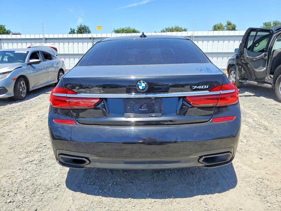 2016 BMW 7 series VIN WBA7E2C58GG547440 COPART salvage auction — SIDE, CA - SALVAGE CERTIFICATE, sold $8,800 on 2026-07-21 (photo 6)
