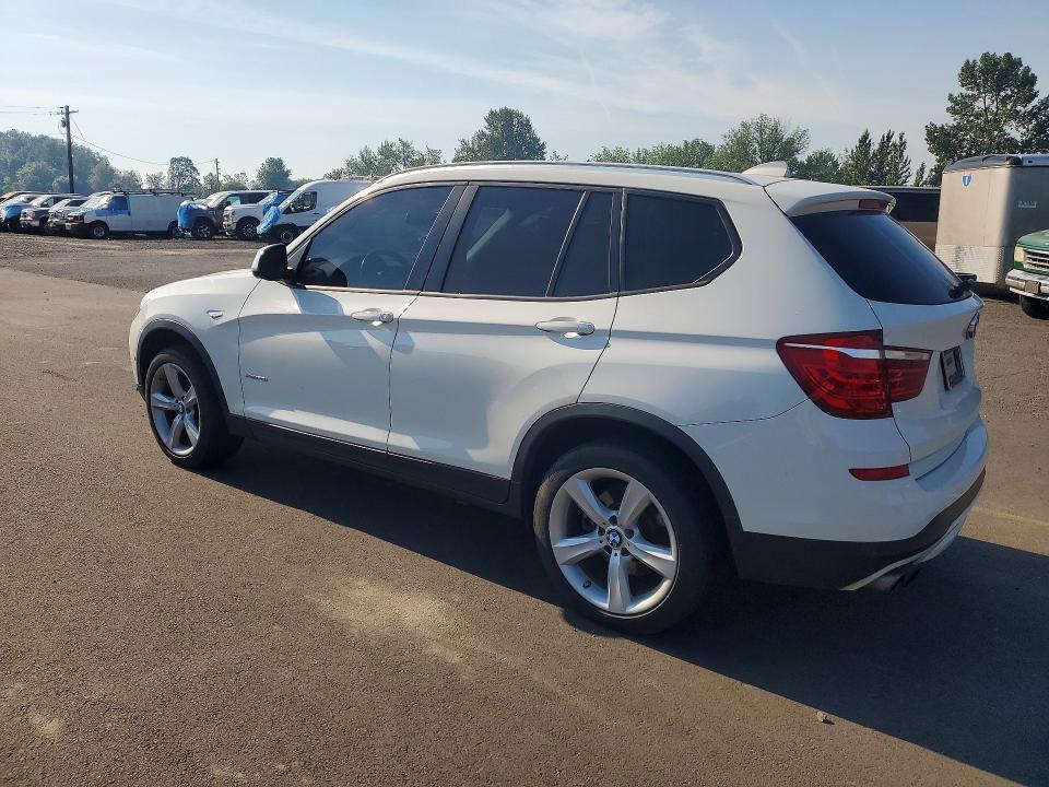 2017 BMW VIN 5UXWX9C56H0T08446 COPART salvage auction — FRONT END, Mt - Certificate Of Title, sold $100 on 2026-07-29 (photo 2)