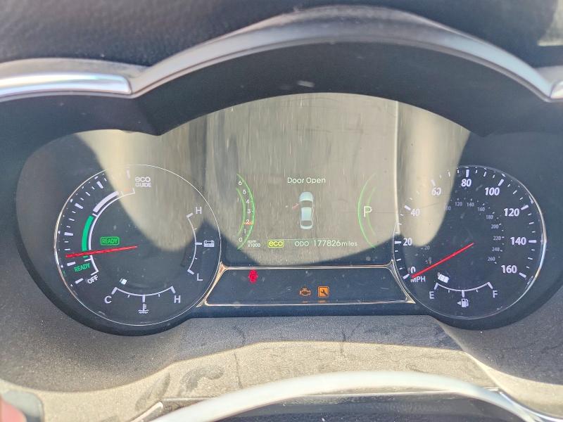 2012 Kia Optima hybrid VIN KNAGM4AD3C5009341 COPART salvage auction — FRONT END, Ut - Salvage Certificate, sold $700 on 2026-07-02 (photo 9)