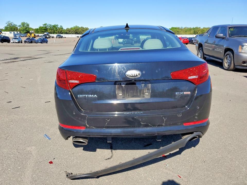 2013 Kia Optima VIN 5XXGN4A72DG234163 COPART salvage auction — SIDE, Ny - Mv-907A Salvage Certificate, sold $900 on 2026-07-08 (photo 6)