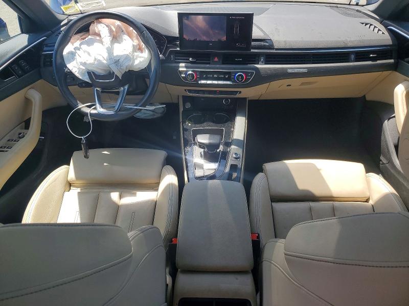 2024 Audi A4 VIN WAUDAAF49RN011588 COPART salvage auction — FRONT END, NY - MV-907A SALVAGE CERTIFICATE, sold $11,800 on 2026-09-04 (photo 8)
