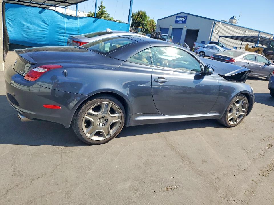 2008 Lexus Sc 430 VIN JTHFN45Y989018178 COPART salvage auction — FRONT END, CA - SALVAGE CERTIFICATE, sold $4,100 on 2026-07-09 (photo 3)