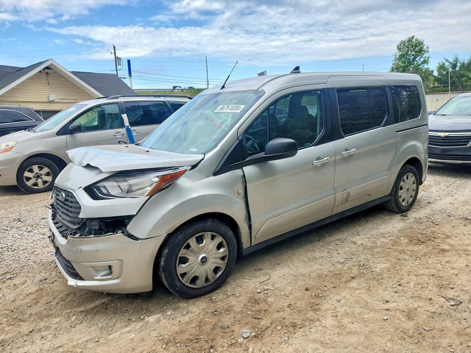 2019 Ford Transit connect VIN NM0GE9F2XK1405046 COPART salvage auction — FRONT END, Oh - Cert Of Title-Salvage, sold $1,100 on 2026-07-22 (photo 1)