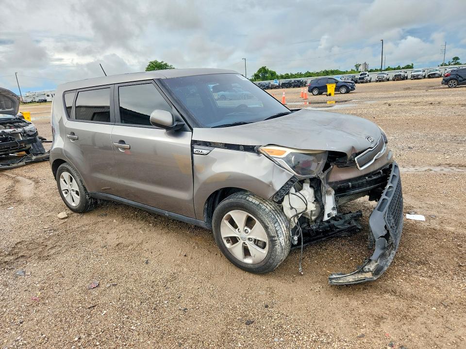 2015 Kia VIN KNDJN2A28F7209763 COPART salvage auction — FRONT END, Tx - Salvage Vehicle Title, sold $625 on 2026-07-22 (photo 4)