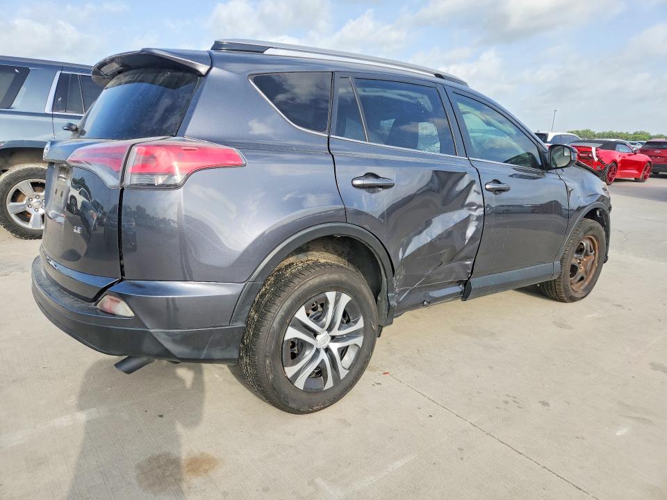 2017 Toyota Rav 4 VIN JTMZFREV5HD094654 COPART salvage auction — SIDE, TX - SALVAGE VEHICLE TITLE (P), sold $1,800 on 2026-07-23 (photo 3)
