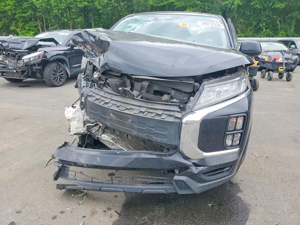 2024 Mitsubishi Outlander VIN JA4ARUAU9RU004387 COPART salvage auction — FRONT END, Nj - Cert Of Title-Salvage, sold $800 on 2026-08-25 (photo 5)