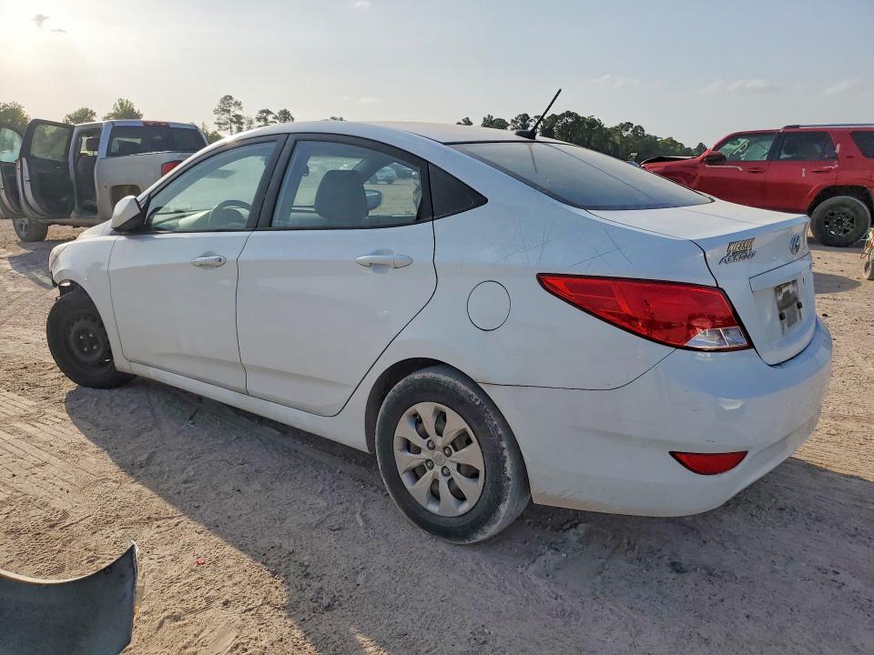 2016 Hyundai Accent VIN KMHCT4AE5GU990664 COPART salvage auction — FRONT END, Mt - Certificate Of Title, sold $350 on 2026-07-10 (photo 2)