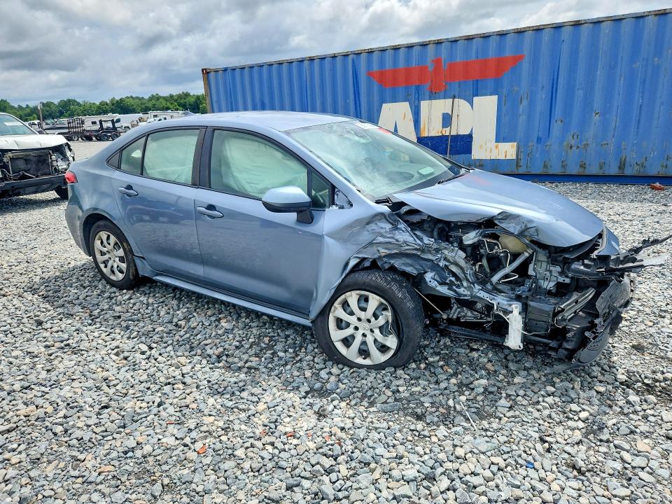 2022 Toyota Corolla VIN JTDEPMAEXNJ227247 COPART salvage auction — FRONT END, Ga - Cert Of Title-Salvage, sold $2,100 on 2026-07-28 (photo 4)