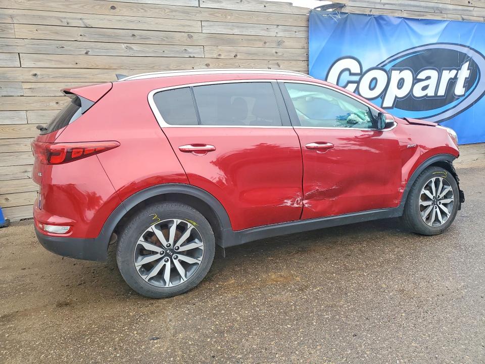 2017 Kia Sportage VIN KNDPNCAC5H7267342 COPART salvage auction — FRONT END, Mi - Certificate Of Title, sold $1,200 on 2026-07-07 (photo 3)