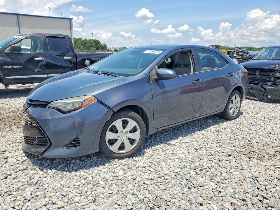 2017 Toyota Corolla VIN 5YFBURHE5HP680092 COPART salvage auction — FRONT END, Fl - Cert Of Title Slvg Rebuildable, sold $2,050 on 2026-07-27 (photo 1)