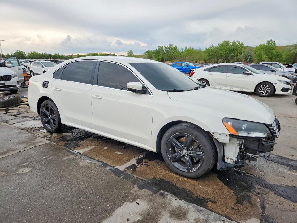 2014 Volkswagen Passat VIN 1VWBT7A3XEC053874 COPART salvage auction — FRONT END, Co - Certificate Of Title, sold $475 on 2026-08-10 (photo 4)