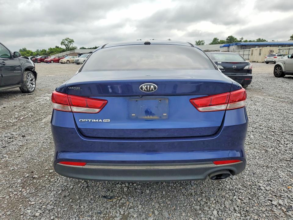 2017 Kia Optima VIN 5XXGT4L39HG158334 COPART salvage auction — FRONT END, Al - Cert Of Title-Salvage Title, sold $825 on 2026-07-14 (photo 6)