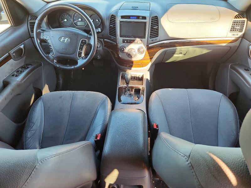 2012 Hyundai Santa fe VIN 5XYZHDAG5CG104260 COPART salvage auction — REAR END, IL - SALVAGE CERTIFICATE, sold $1,700 on 2026-07-28 (photo 8)