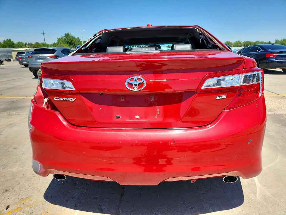 2012 Toyota VIN 4T1BK1FK8CU522529 COPART salvage auction — REAR END, Salvage Title, sold $275 on 2026-07-22 (photo 6)