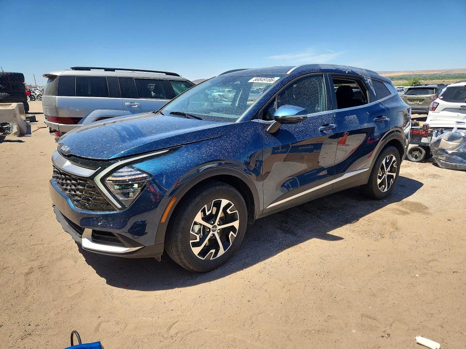 2025 Kia Sportage VIN KNDPVCDG6S7223727 COPART salvage auction — MINOR DENT/SCRATCHES, Nm - Cert Of Title-Salvage, sold $15,600 on 2026-08-20 (photo 1)