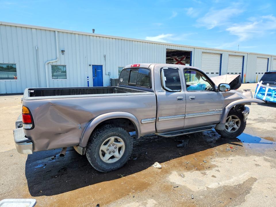 2000 Toyota Tundra VIN 5TBRT3815YS082631 COPART salvage auction — FRONT END, Al - Cert Of Title-Salvage Title, sold $600 on 2026-07-30 (photo 3)