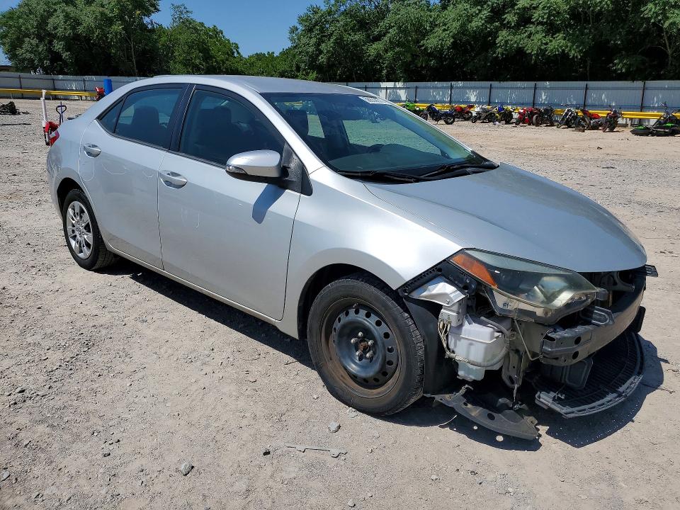 2014 Toyota Corolla VIN 5YFBURHE2EP099130 COPART salvage auction — FRONT END, OK - CERT OF TITLE-SALVAGE, sold $2,450 on 2026-07-30 (photo 4)